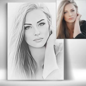 Fotoobraz s úpravou Skica